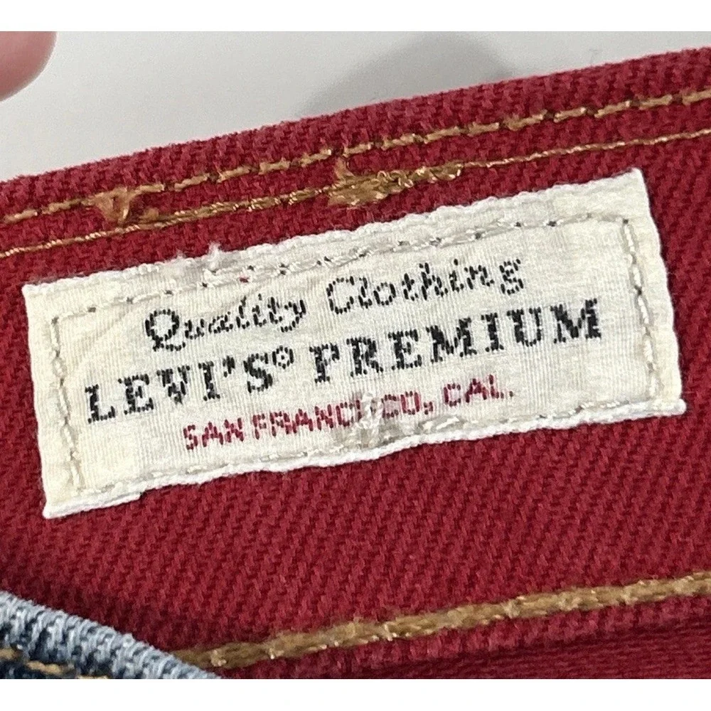 NWT Mens Vintage Levi's 541 Athletic Taper Spell Out Sz 34 34x32 New Old Stock